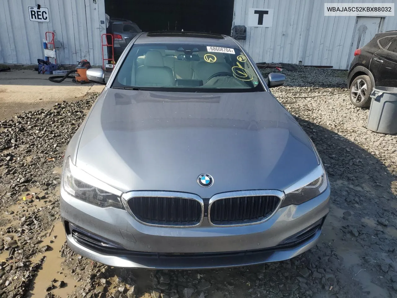 2019 BMW 530 I VIN: WBAJA5C52KBX88032 Lot: 68608704