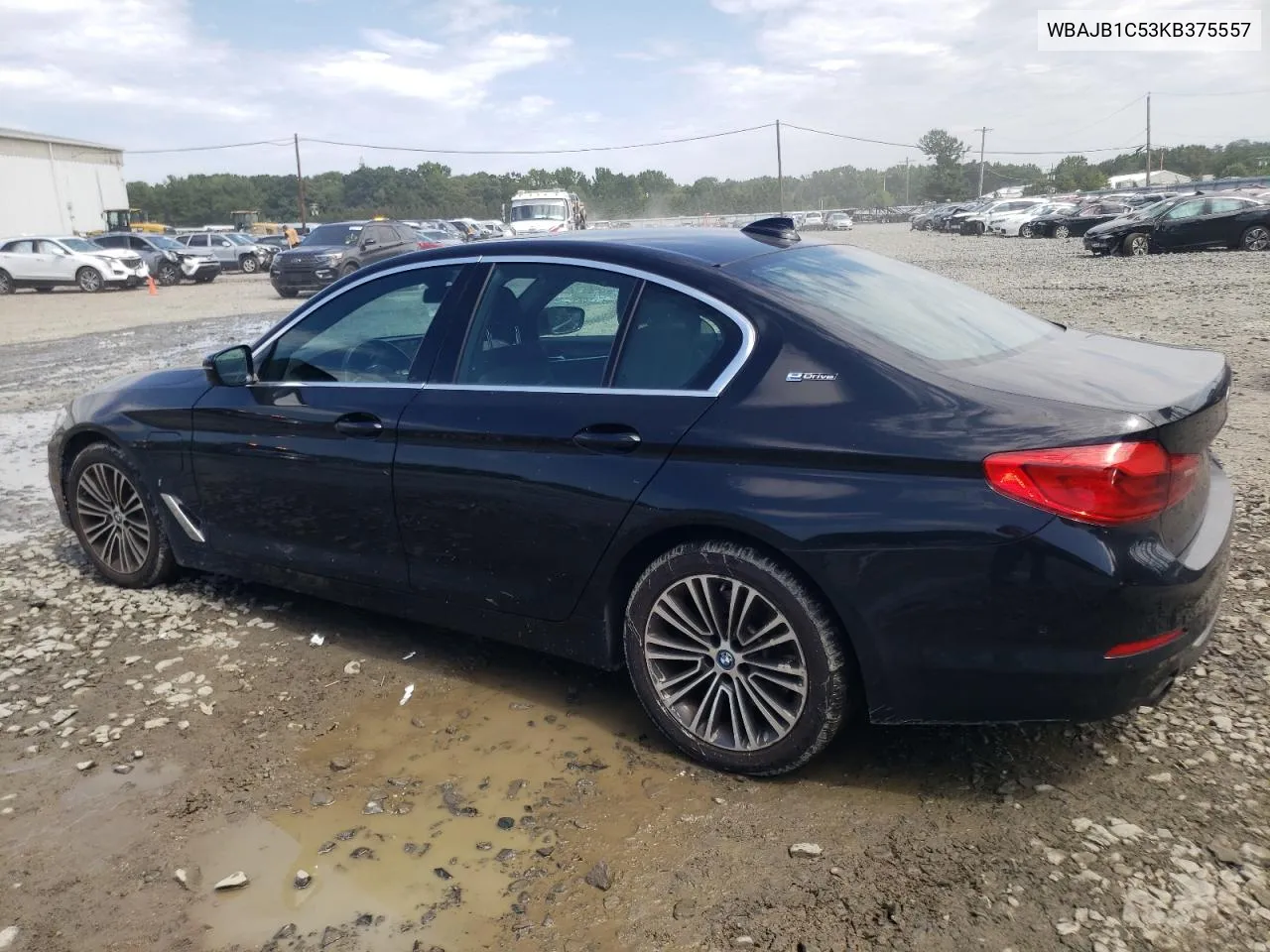 2019 BMW 530Xe VIN: WBAJB1C53KB375557 Lot: 68686974