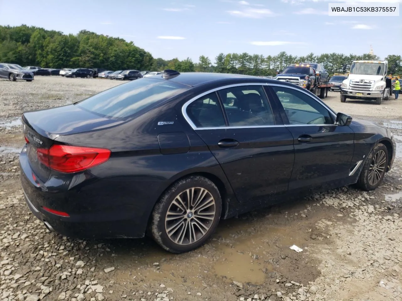 2019 BMW 530Xe VIN: WBAJB1C53KB375557 Lot: 68686974