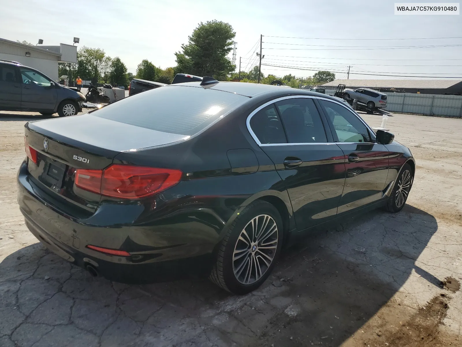 WBAJA7C57KG910480 2019 BMW 530 Xi