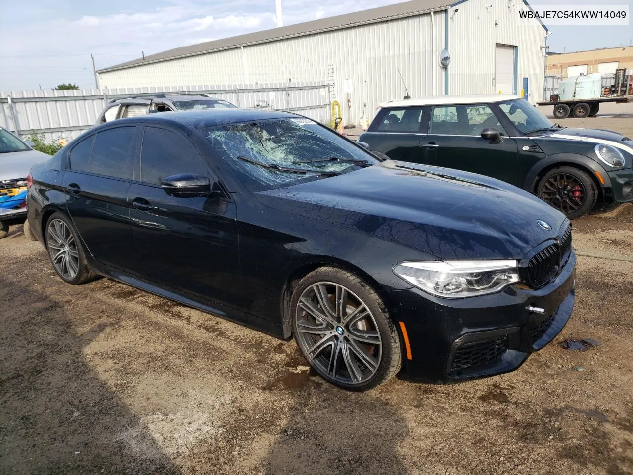 2019 BMW 540 Xi VIN: WBAJE7C54KWW14049 Lot: 68912214