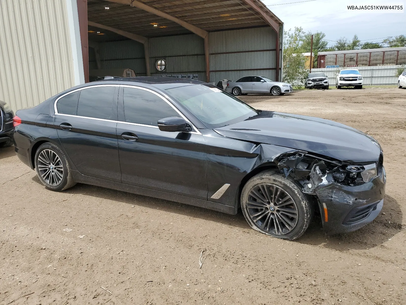 2019 BMW 530 I VIN: WBAJA5C51KWW44755 Lot: 68951294