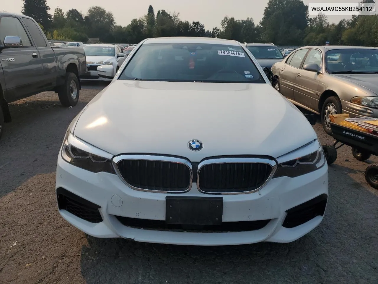 2019 BMW 530E VIN: WBAJA9C55KB254112 Lot: 70454674