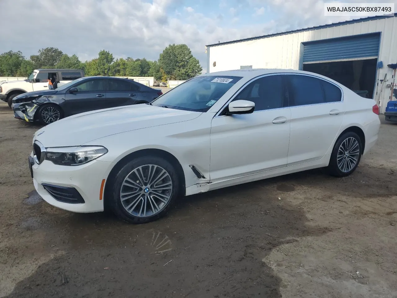 2019 BMW 530 I VIN: WBAJA5C50KBX87493 Lot: 71210624