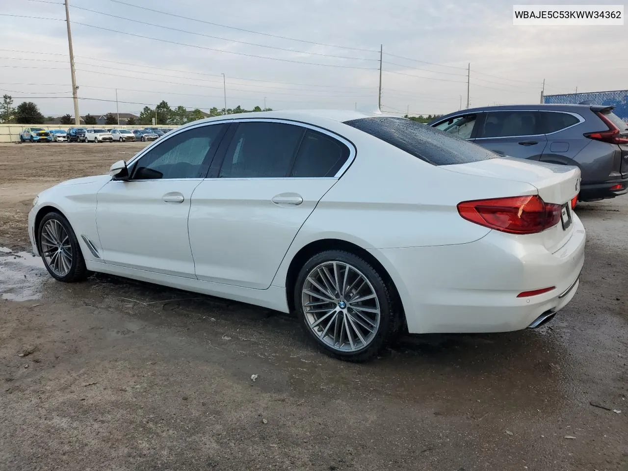 WBAJE5C53KWW34362 2019 BMW 540 I