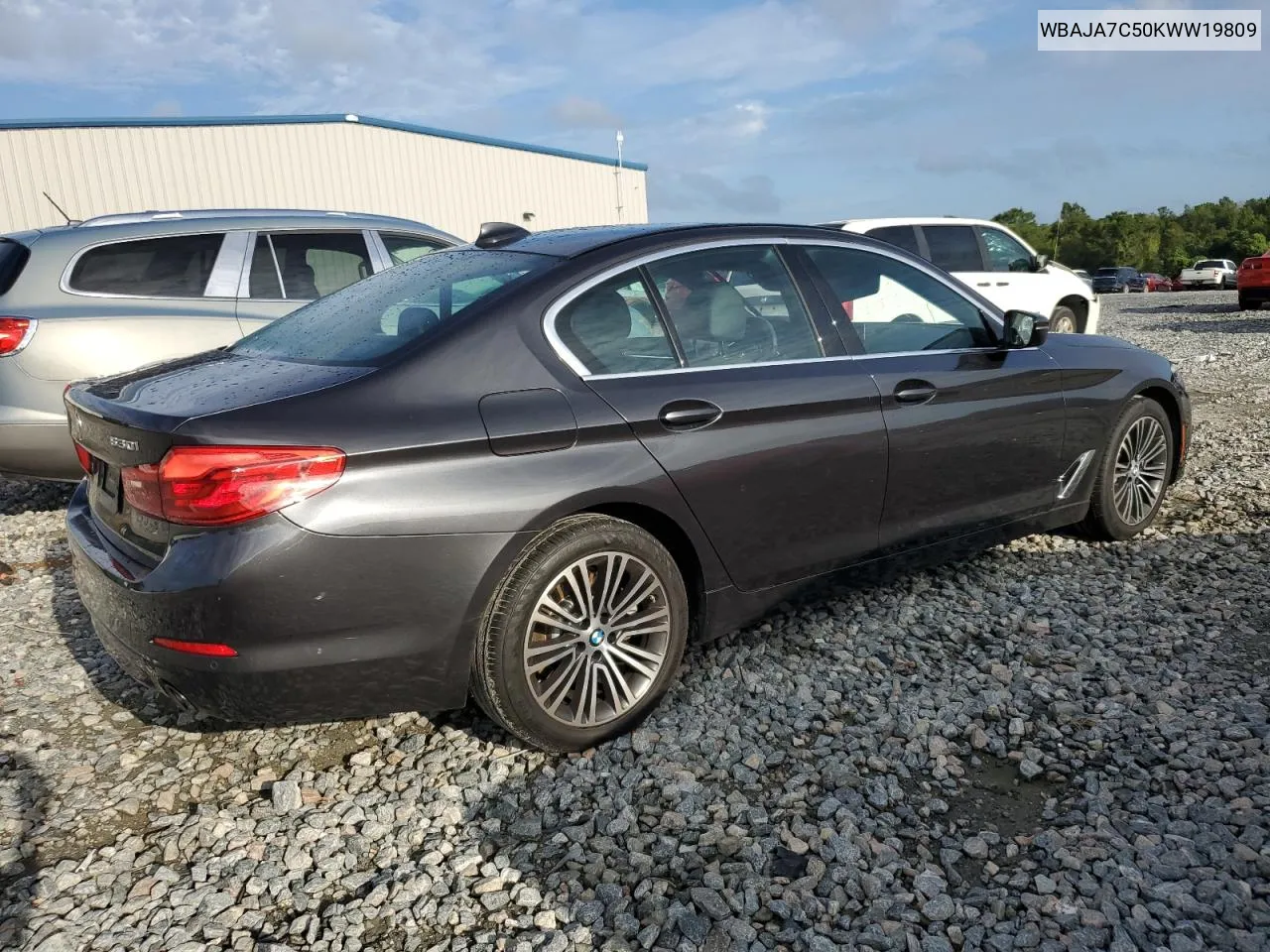 2019 BMW 530 Xi VIN: WBAJA7C50KWW19809 Lot: 71371304