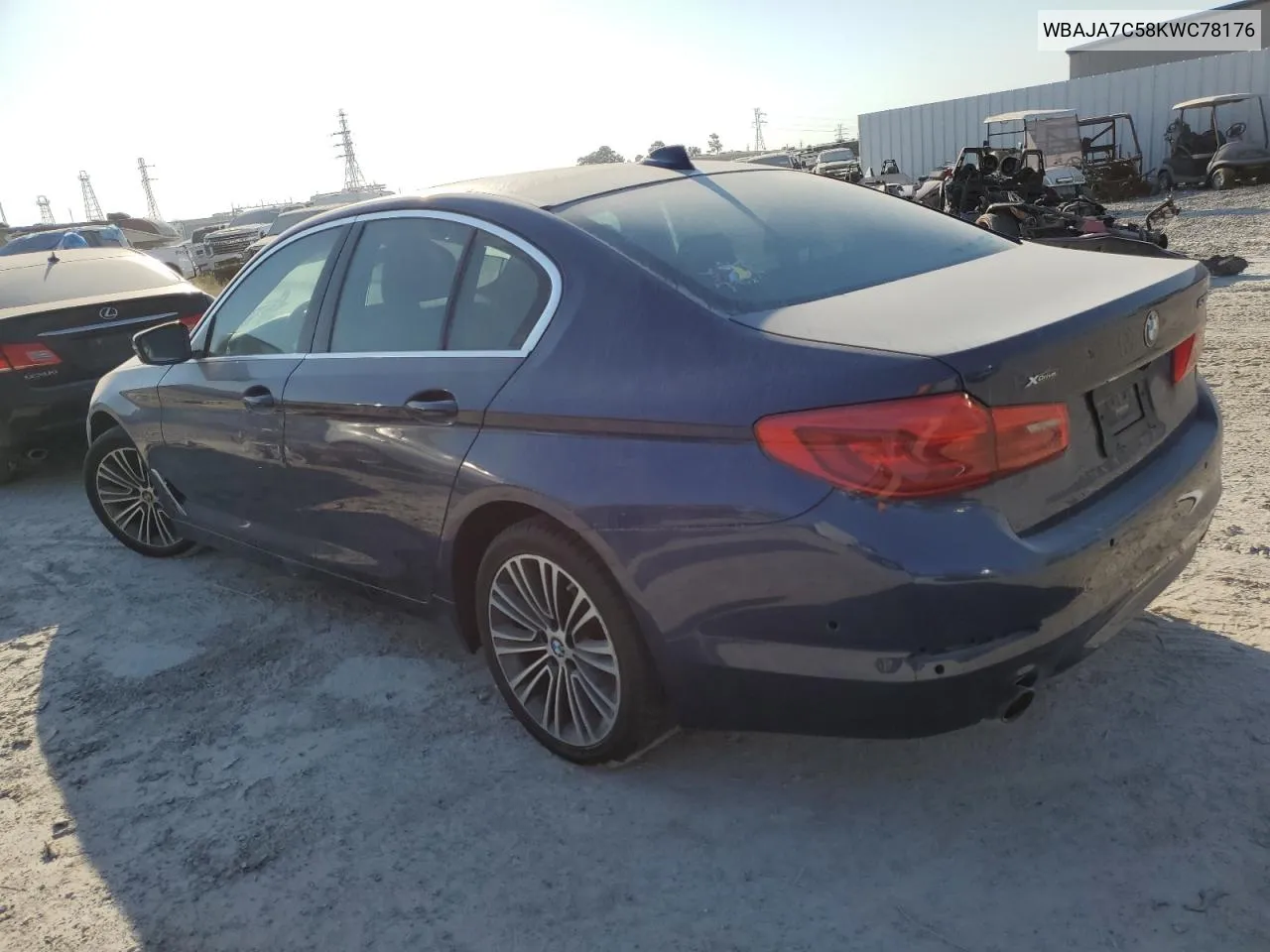 2019 BMW 530 Xi VIN: WBAJA7C58KWC78176 Lot: 71393484