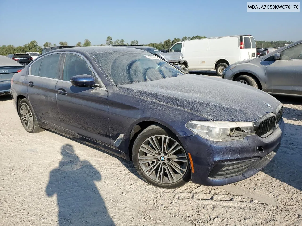 2019 BMW 530 Xi VIN: WBAJA7C58KWC78176 Lot: 71393484