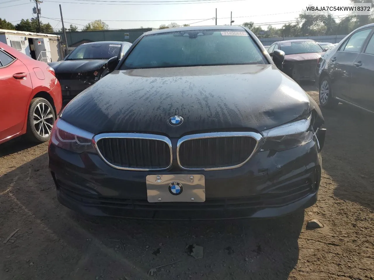 2019 BMW 530 Xi VIN: WBAJA7C54KWW18372 Lot: 71455844