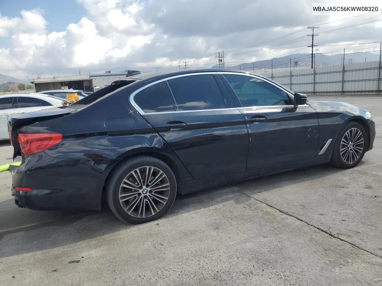 2019 BMW 530 I VIN: WBAJA5C56KWW08320 Lot: 71576074