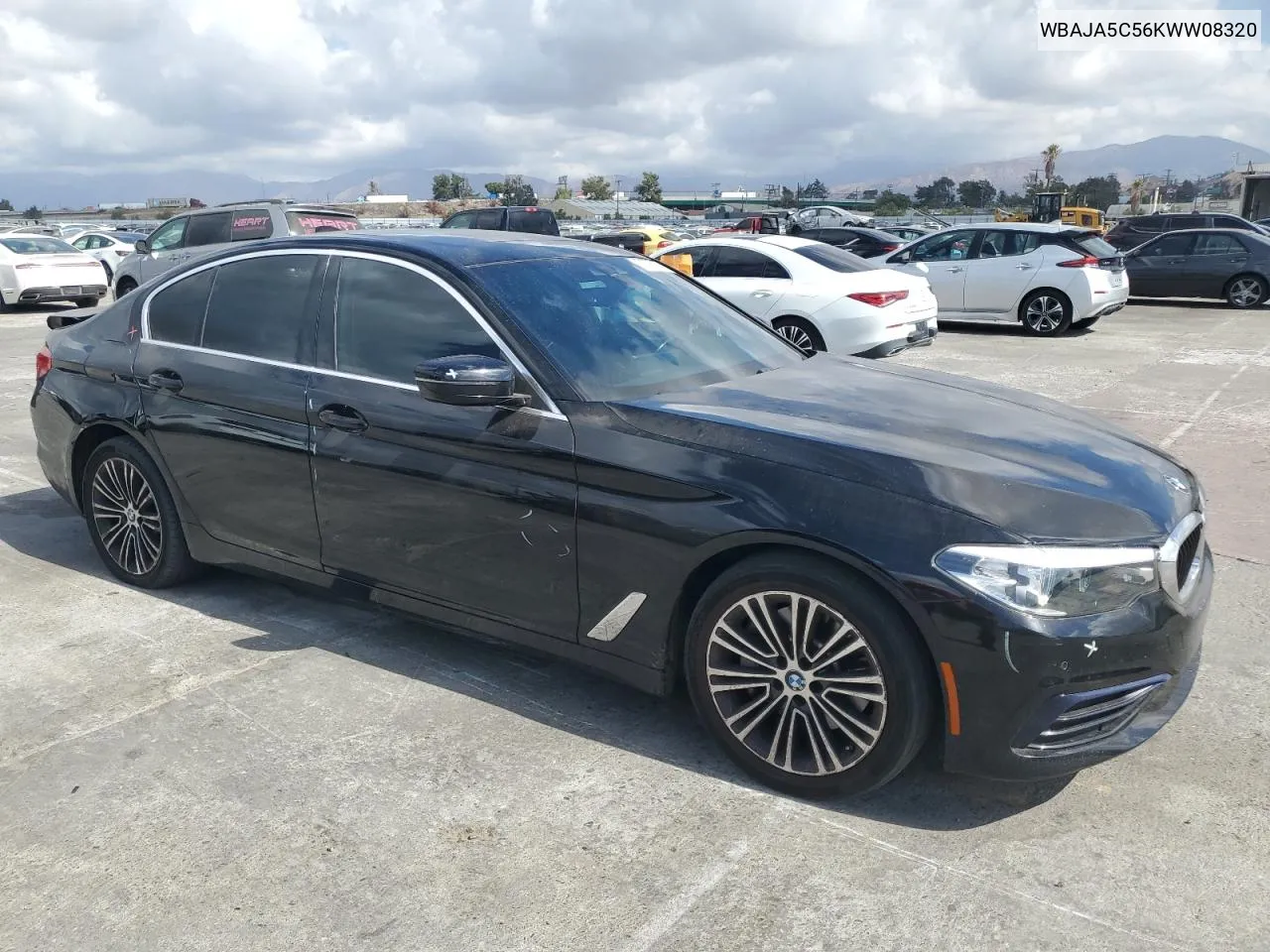 2019 BMW 530 I VIN: WBAJA5C56KWW08320 Lot: 71576074