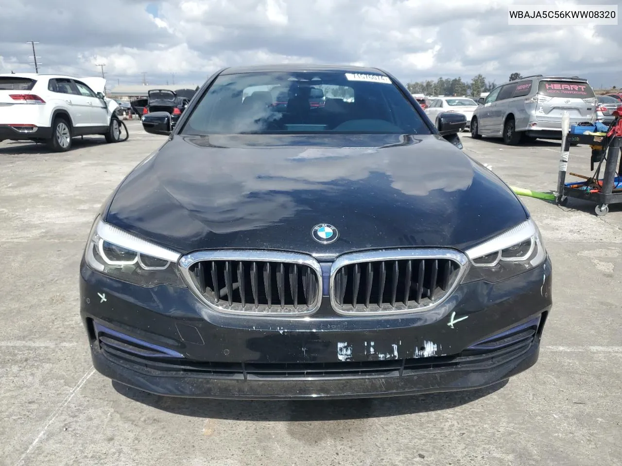 2019 BMW 530 I VIN: WBAJA5C56KWW08320 Lot: 71576074