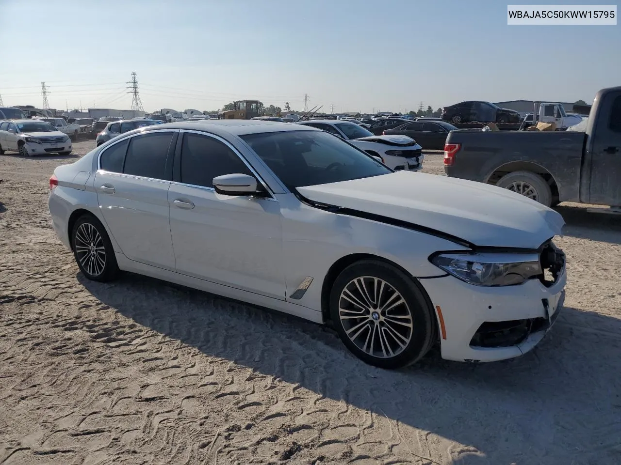 WBAJA5C50KWW15795 2019 BMW 530 I