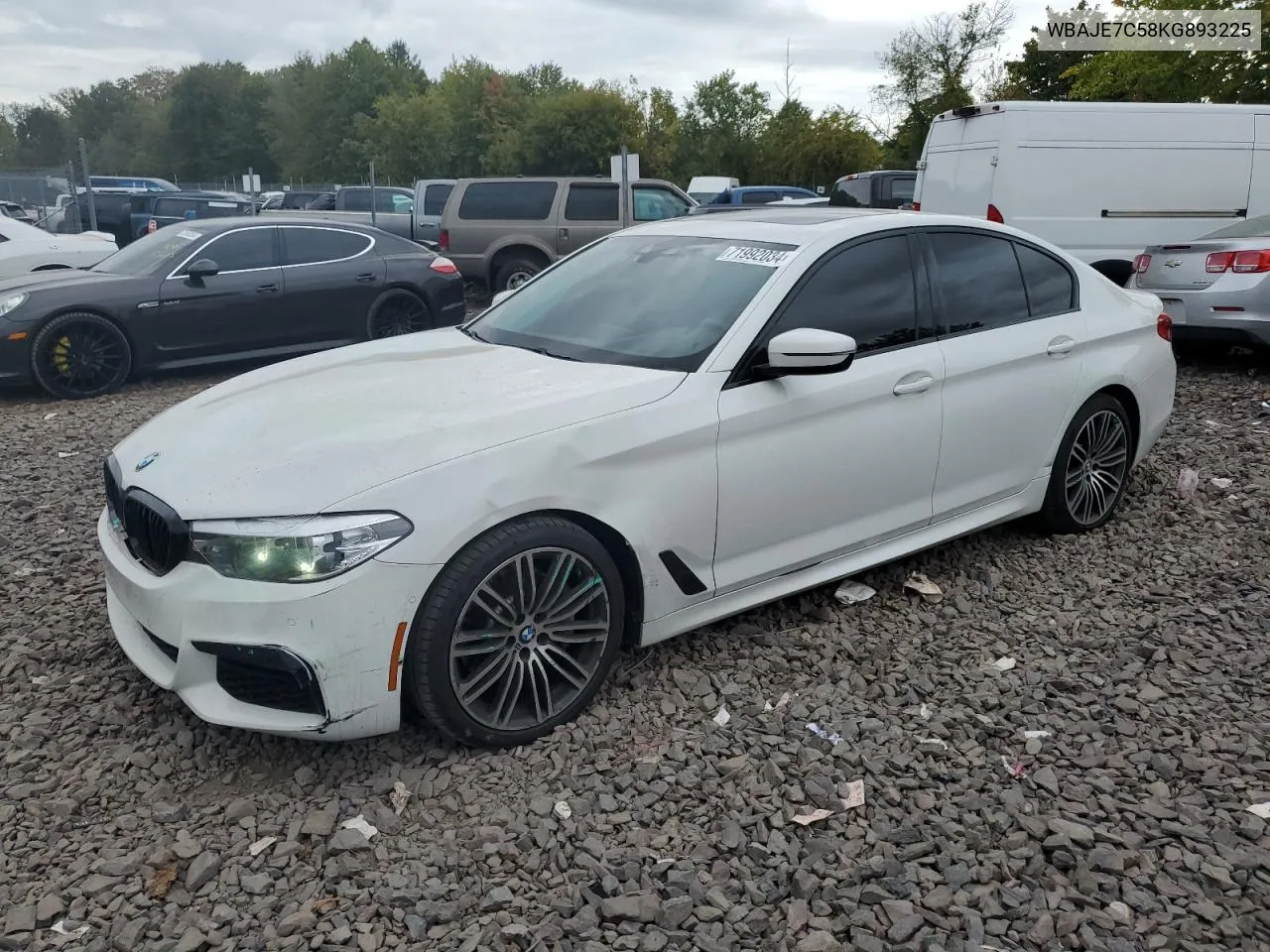 2019 BMW 540 Xi VIN: WBAJE7C58KG893225 Lot: 71992034