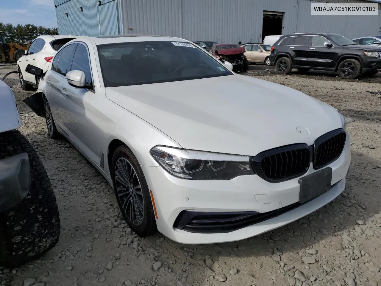 2019 BMW 530 Xi VIN: WBAJA7C51KG910183 Lot: 72138384