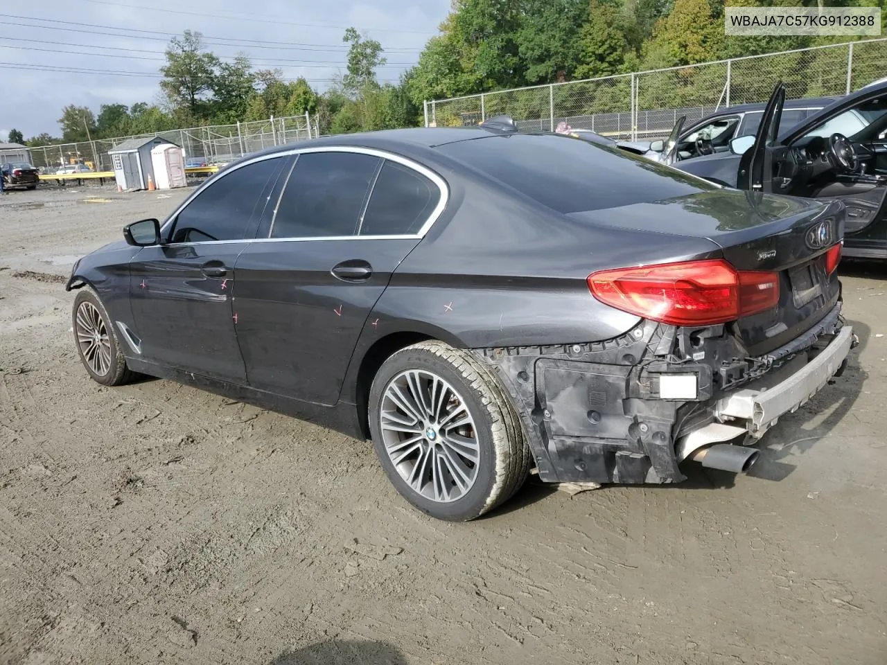 2019 BMW 530 Xi VIN: WBAJA7C57KG912388 Lot: 72289384