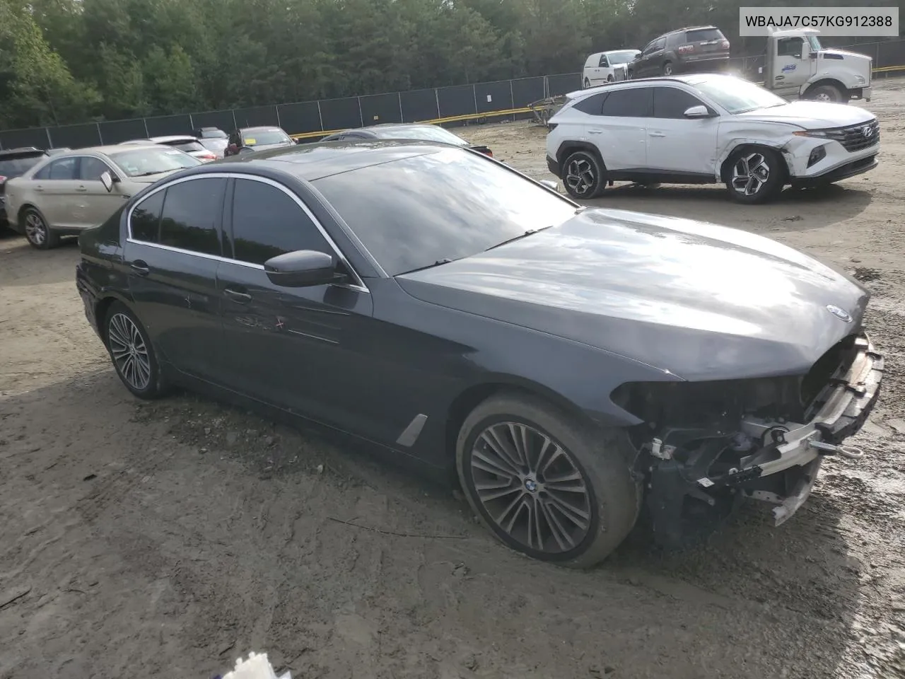 2019 BMW 530 Xi VIN: WBAJA7C57KG912388 Lot: 72289384