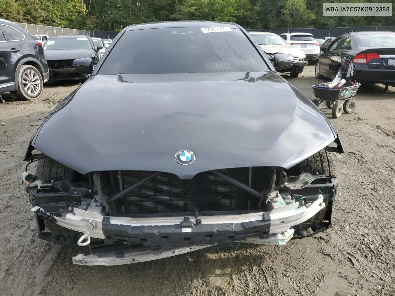 2019 BMW 530 Xi VIN: WBAJA7C57KG912388 Lot: 72289384