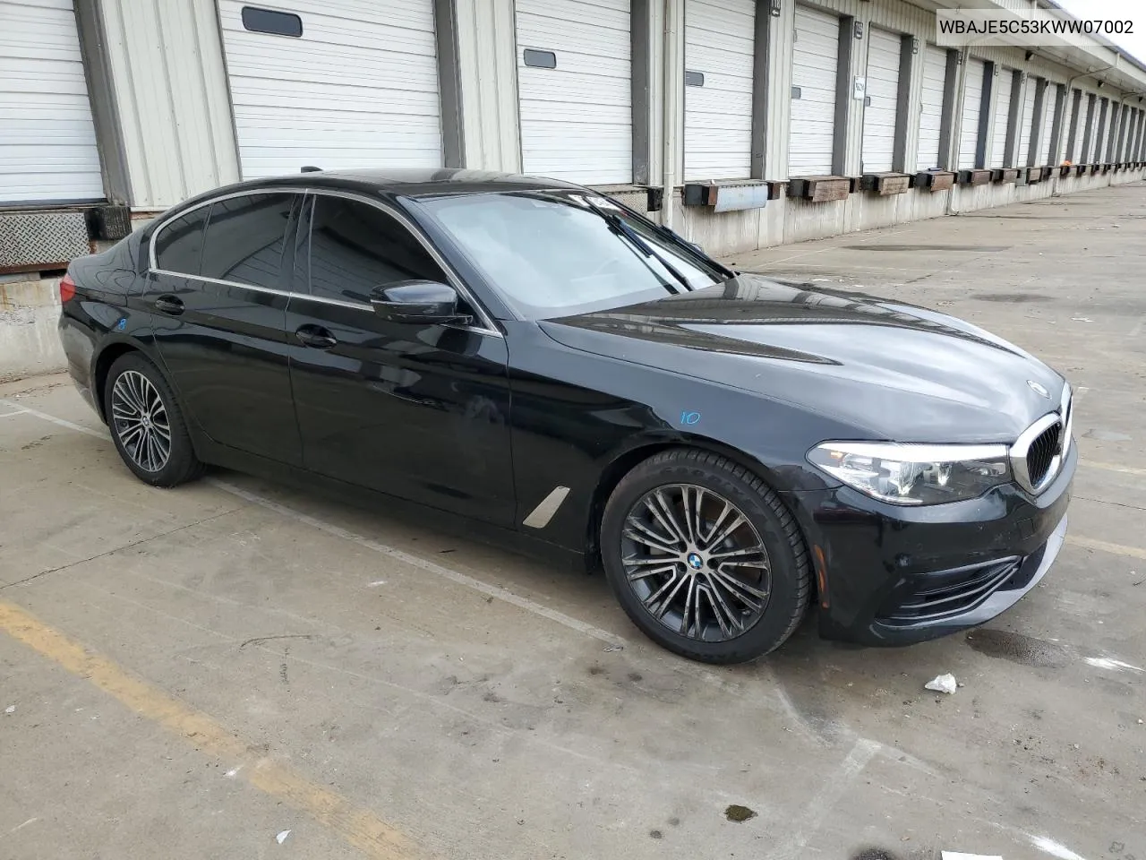 2019 BMW 540 I VIN: WBAJE5C53KWW07002 Lot: 72772404