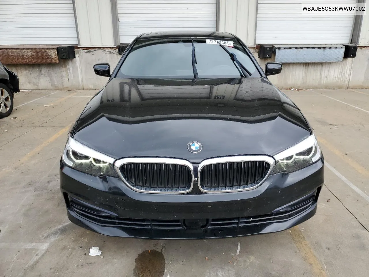 2019 BMW 540 I VIN: WBAJE5C53KWW07002 Lot: 72772404