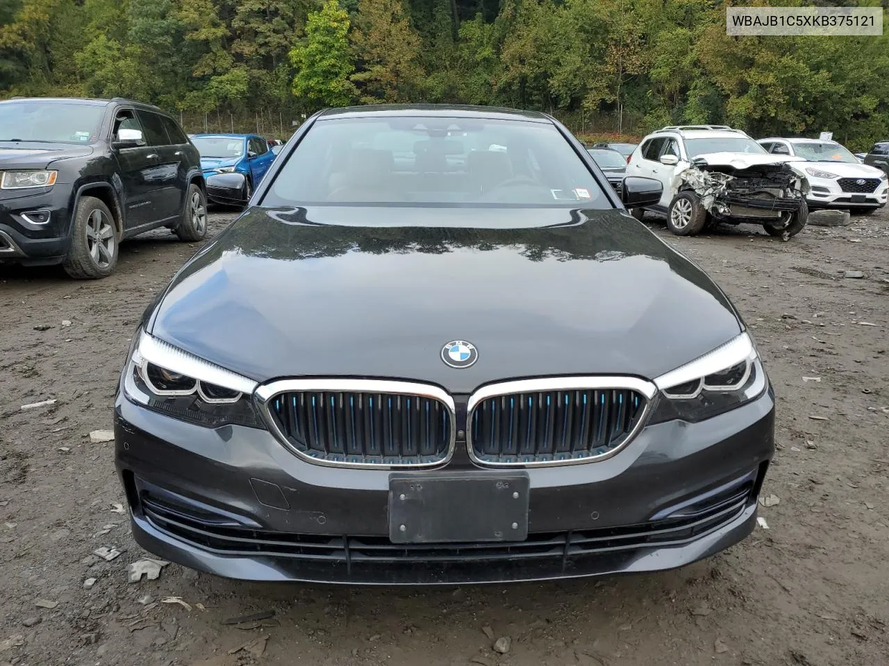 2019 BMW 530Xe VIN: WBAJB1C5XKB375121 Lot: 72836194