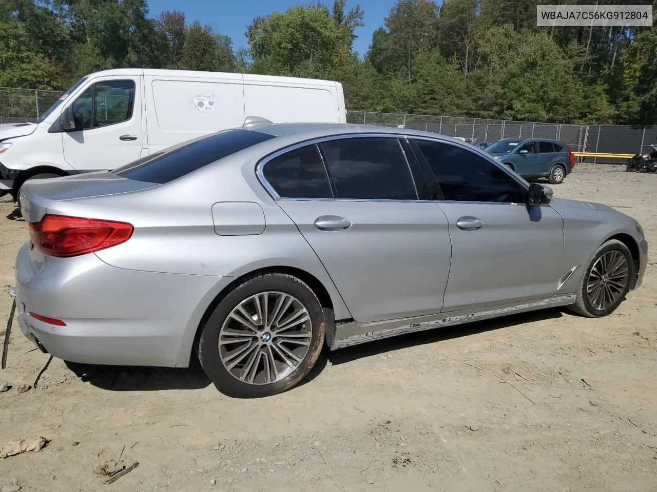 2019 BMW 530 Xi VIN: WBAJA7C56KG912804 Lot: 73057854