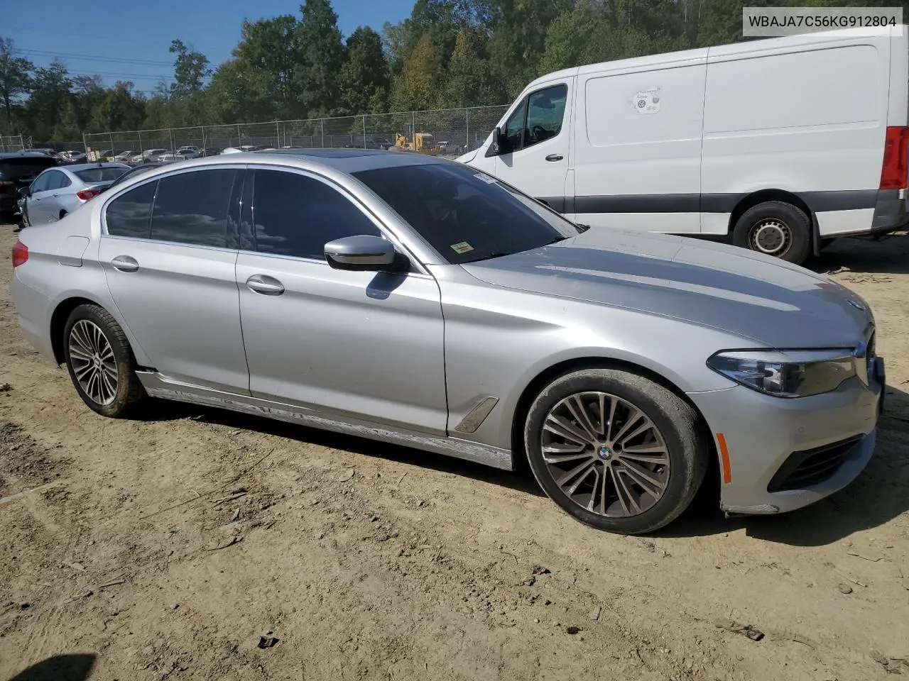 2019 BMW 530 Xi VIN: WBAJA7C56KG912804 Lot: 73057854