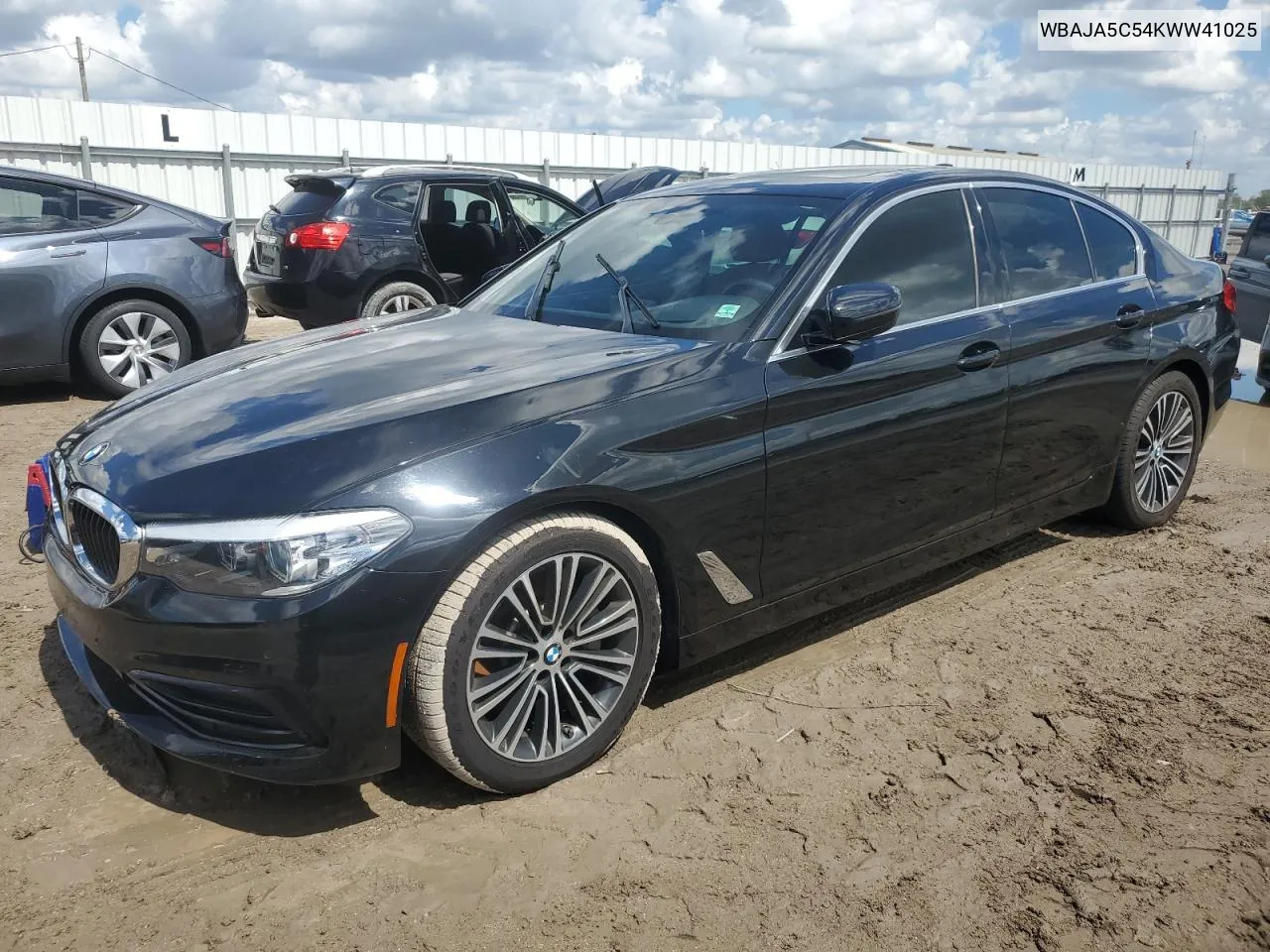 2019 BMW 530 I VIN: WBAJA5C54KWW41025 Lot: 73853354