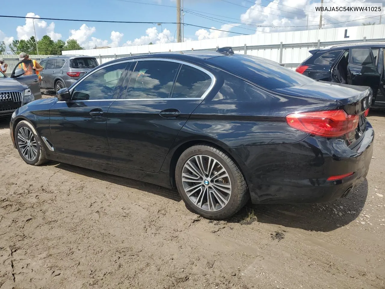 2019 BMW 530 I VIN: WBAJA5C54KWW41025 Lot: 73853354