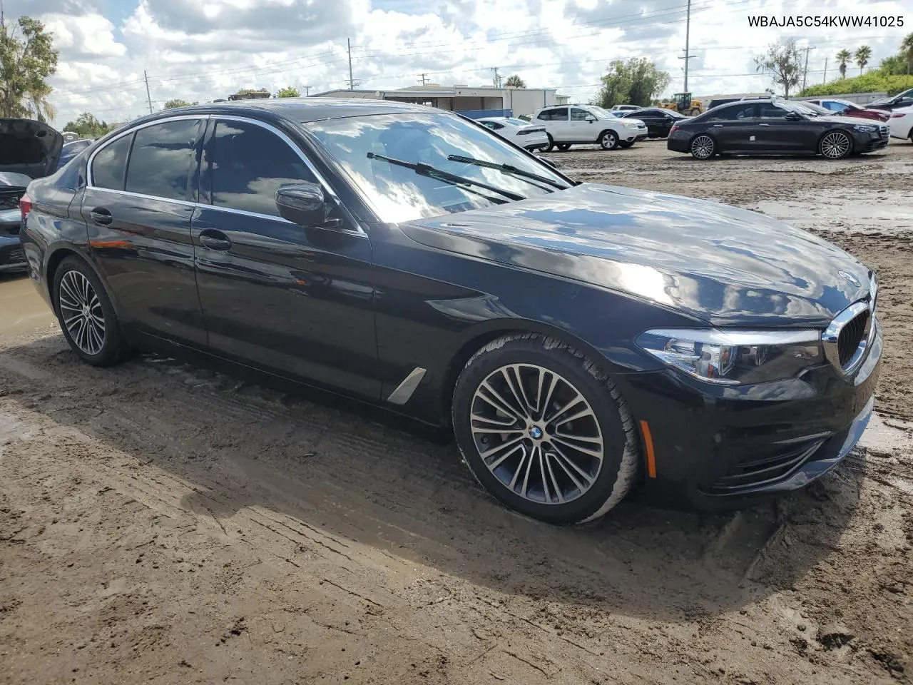 2019 BMW 530 I VIN: WBAJA5C54KWW41025 Lot: 73853354