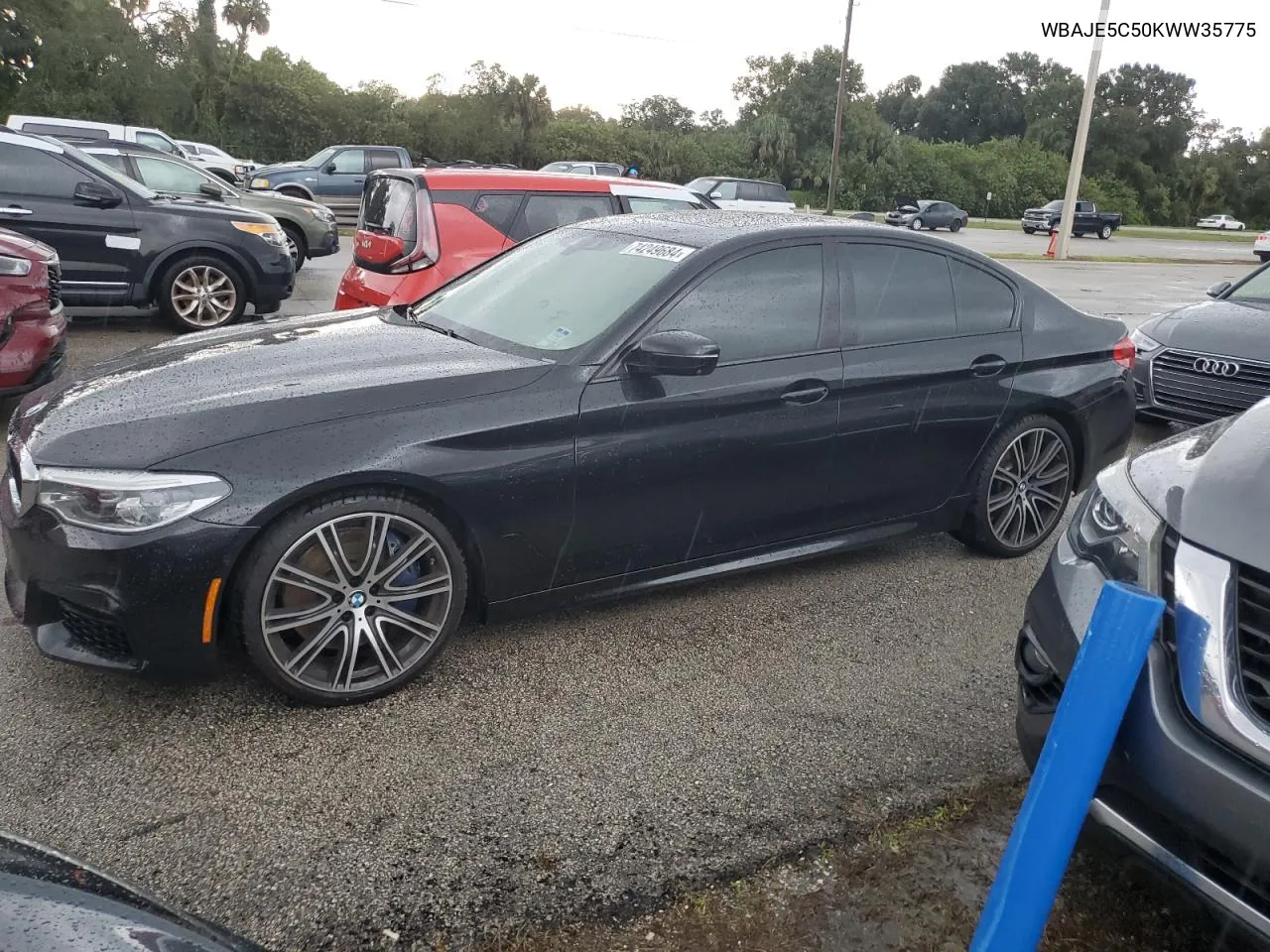 2019 BMW 540 I VIN: WBAJE5C50KWW35775 Lot: 74249684