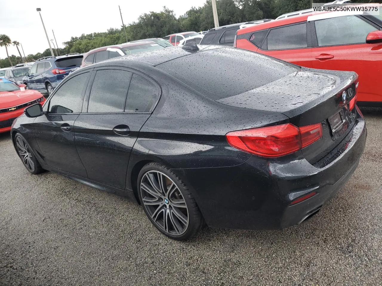 2019 BMW 540 I VIN: WBAJE5C50KWW35775 Lot: 74249684