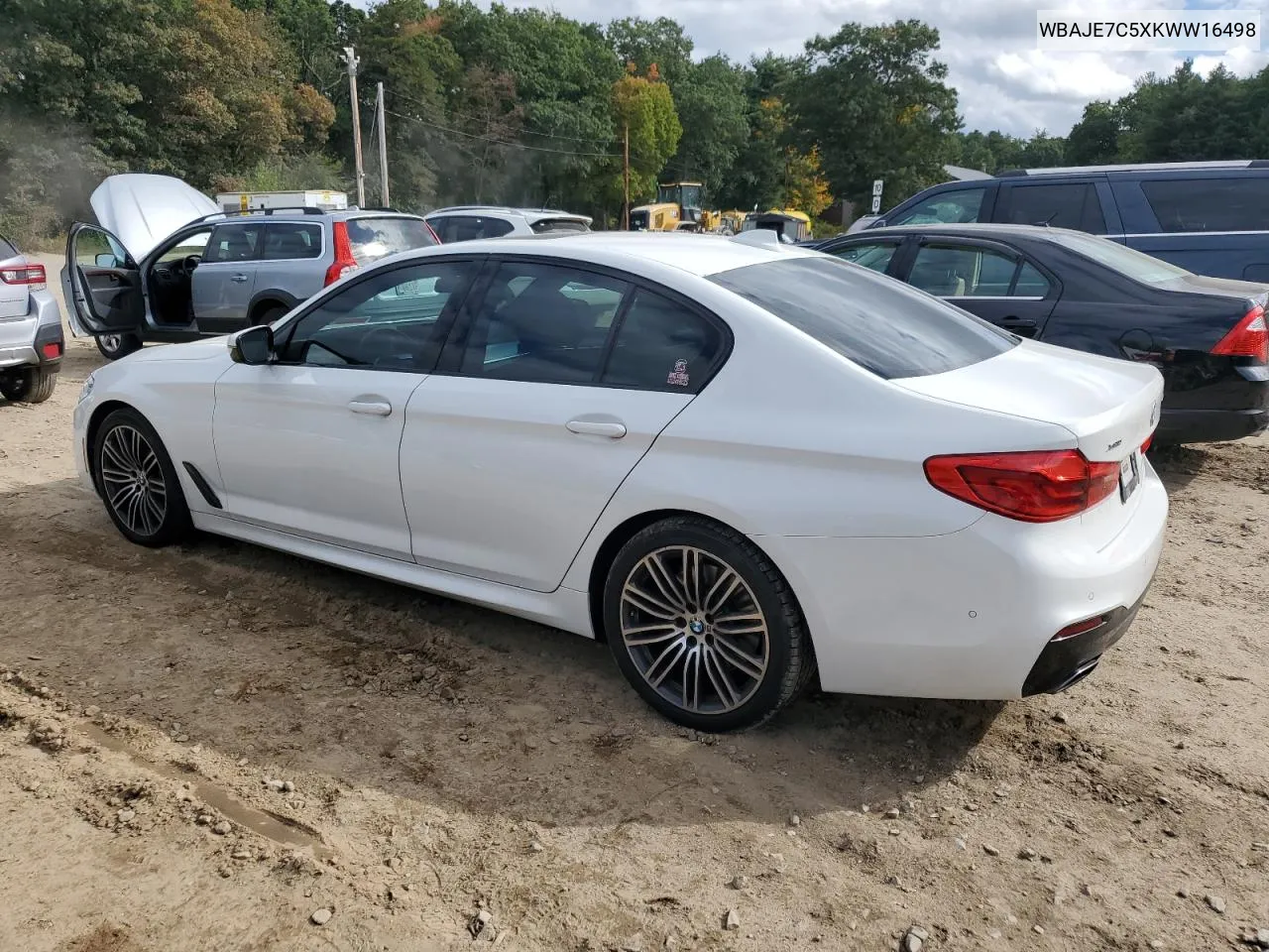 2019 BMW 540 Xi VIN: WBAJE7C5XKWW16498 Lot: 74288464