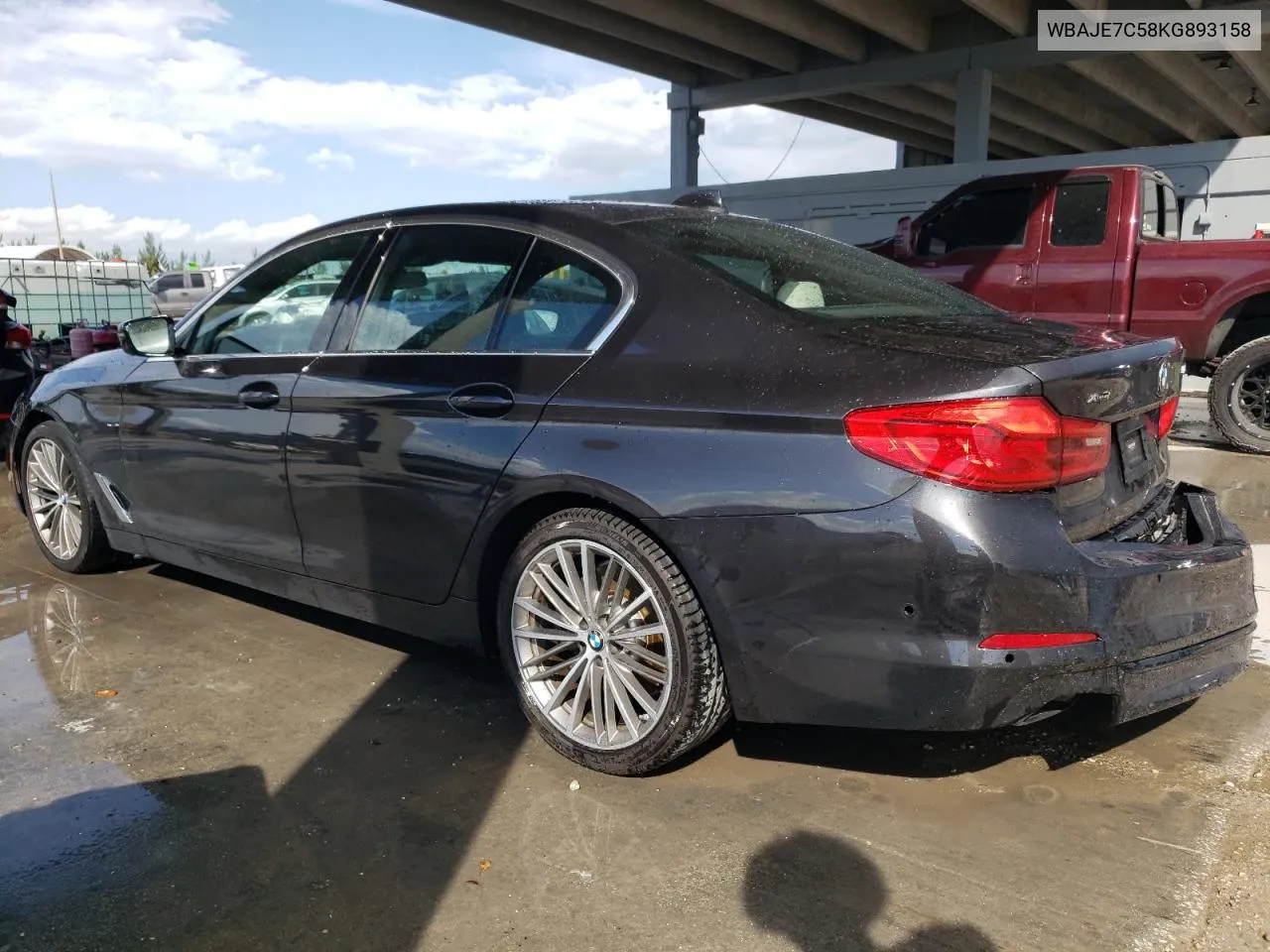 2019 BMW 540 Xi VIN: WBAJE7C58KG893158 Lot: 74301184