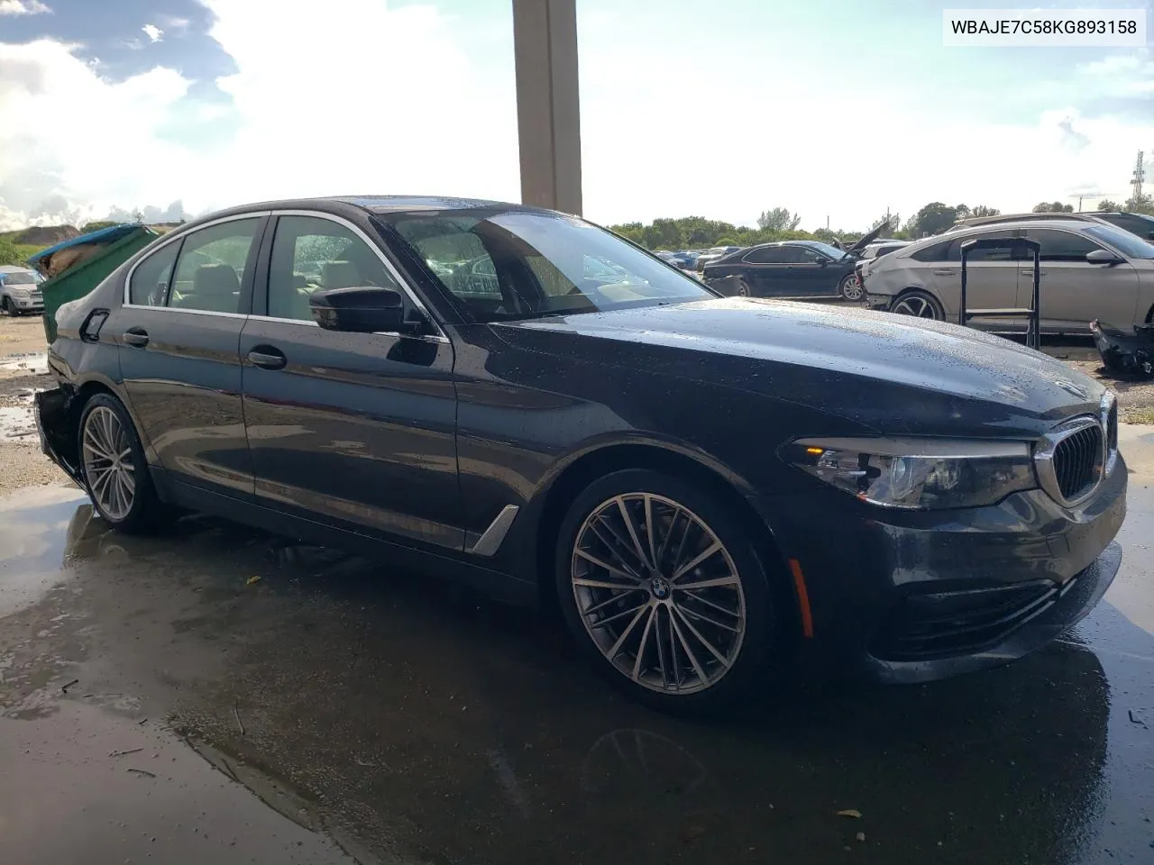 2019 BMW 540 Xi VIN: WBAJE7C58KG893158 Lot: 74301184