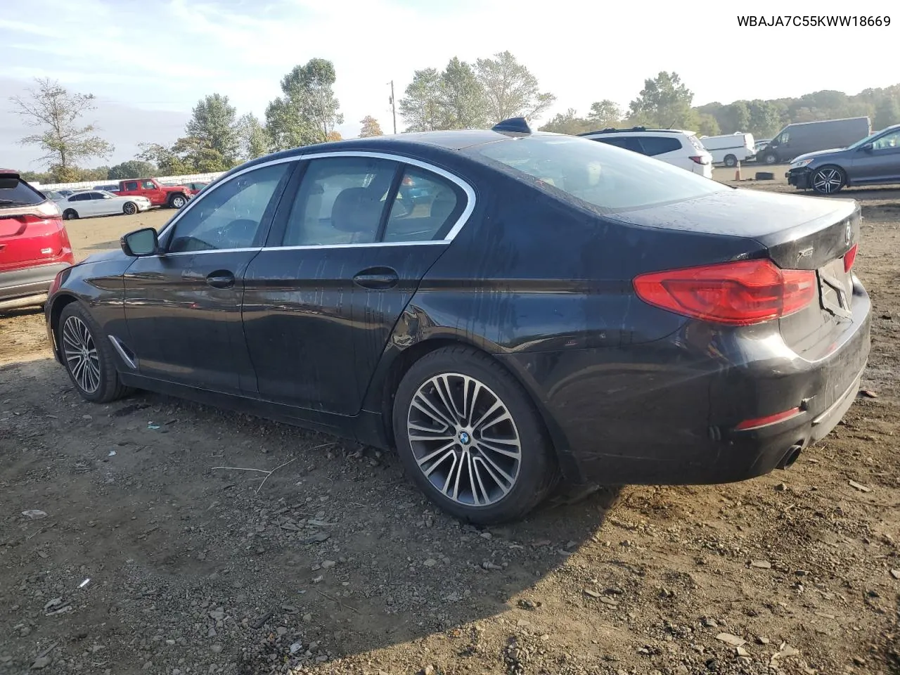 2019 BMW 530 Xi VIN: WBAJA7C55KWW18669 Lot: 74400424