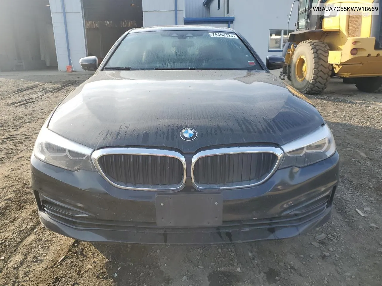 2019 BMW 530 Xi VIN: WBAJA7C55KWW18669 Lot: 74400424