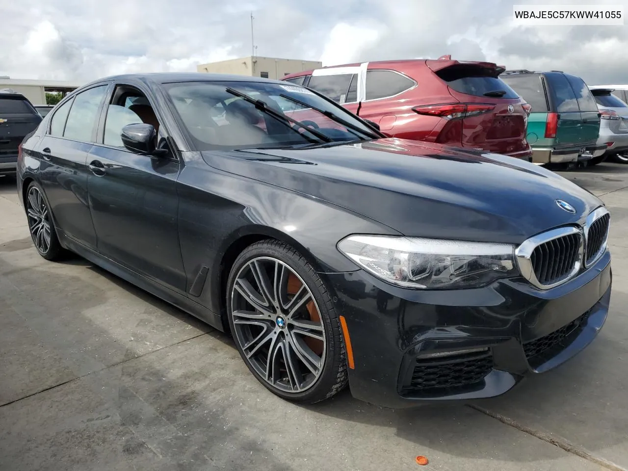 2019 BMW 540 I VIN: WBAJE5C57KWW41055 Lot: 74496874