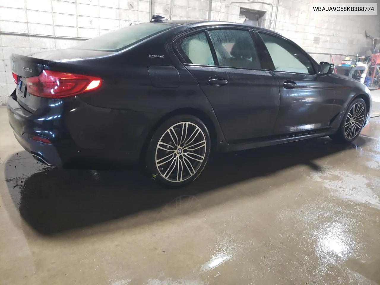 2019 BMW 530E VIN: WBAJA9C58KB388774 Lot: 74624504