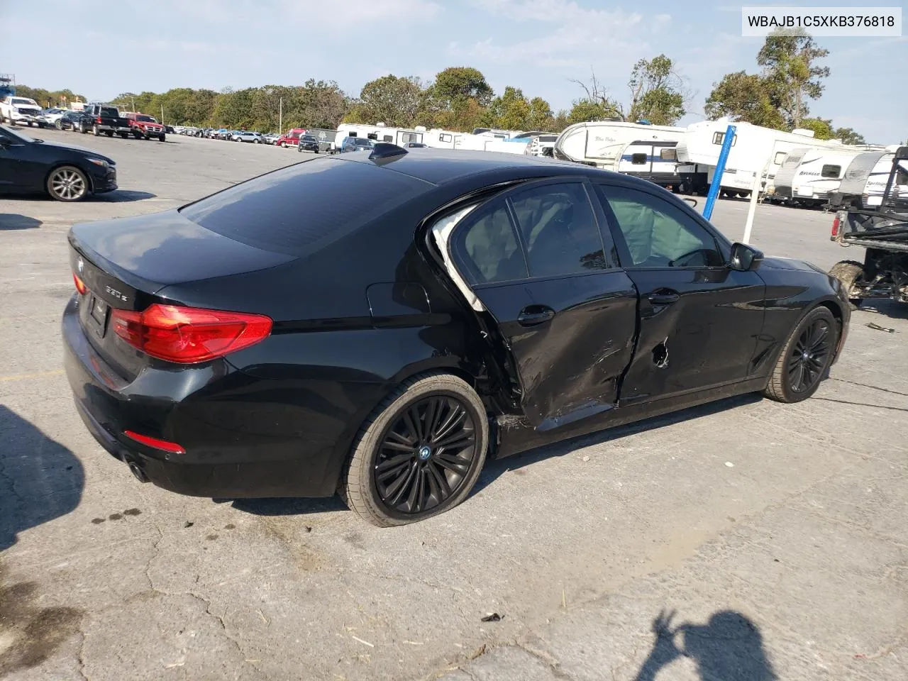 2019 BMW 530Xe VIN: WBAJB1C5XKB376818 Lot: 74683034