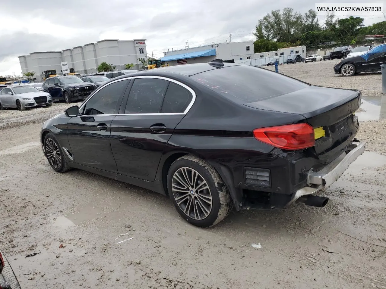 2019 BMW 530 I VIN: WBAJA5C52KWA57838 Lot: 74817694