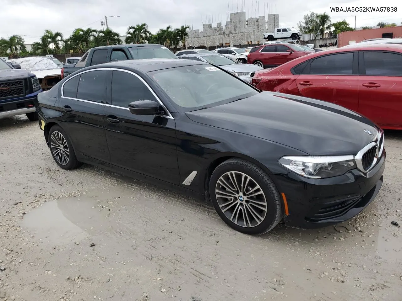 2019 BMW 530 I VIN: WBAJA5C52KWA57838 Lot: 74817694