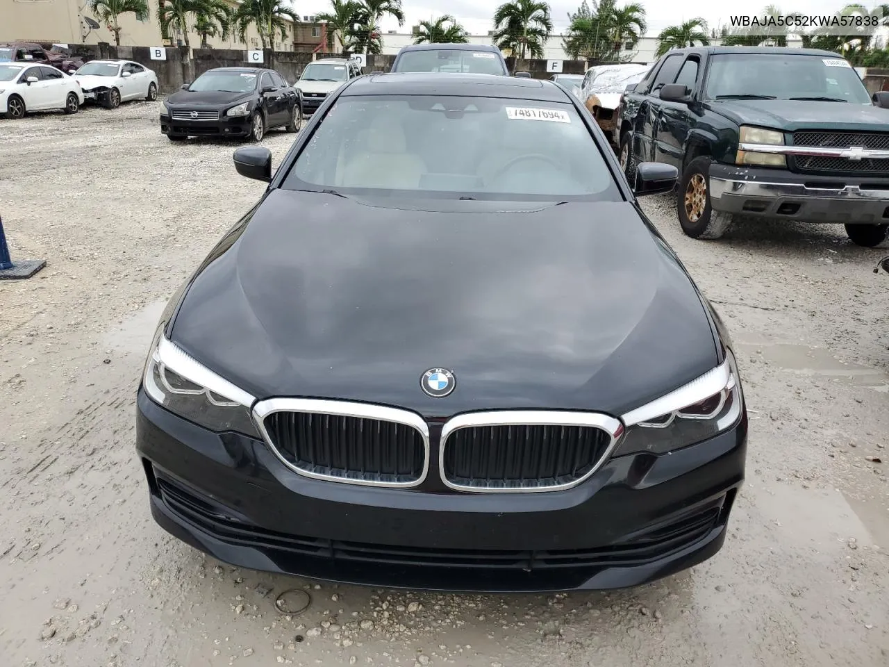 2019 BMW 530 I VIN: WBAJA5C52KWA57838 Lot: 74817694