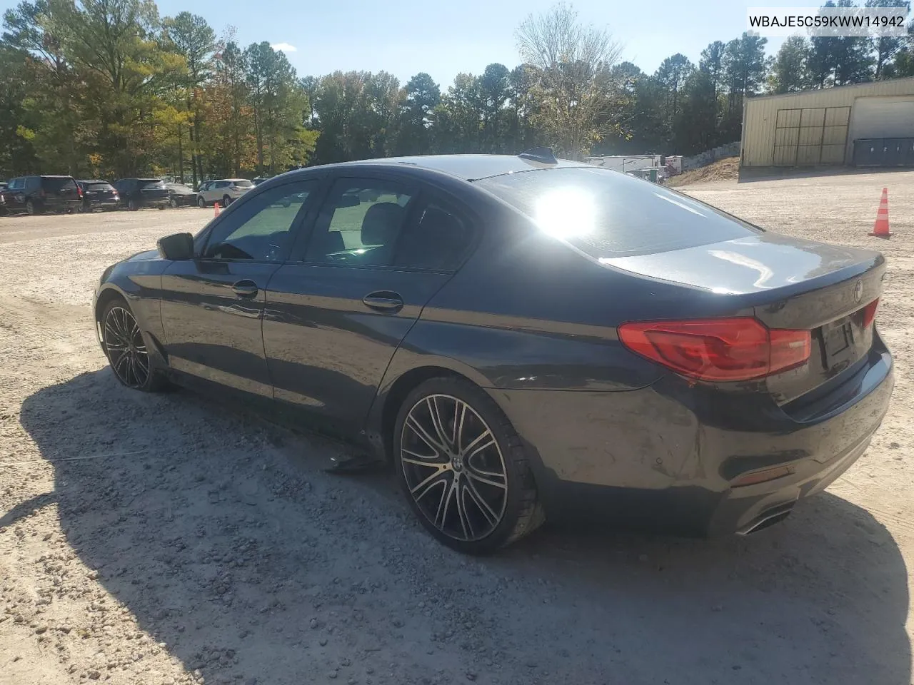 2019 BMW 540 I VIN: WBAJE5C59KWW14942 Lot: 76259364