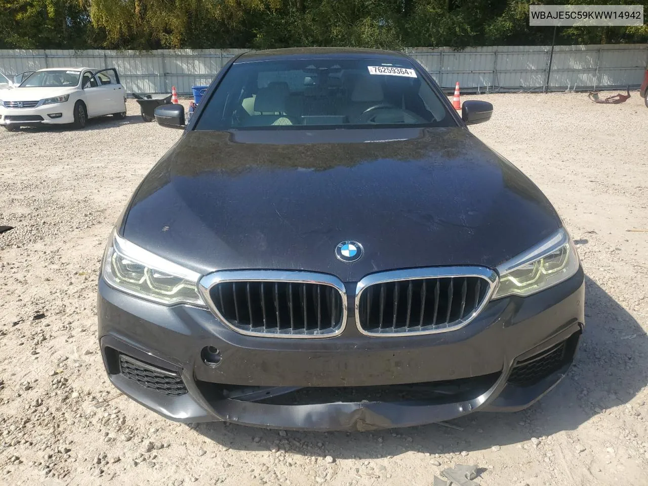 2019 BMW 540 I VIN: WBAJE5C59KWW14942 Lot: 76259364