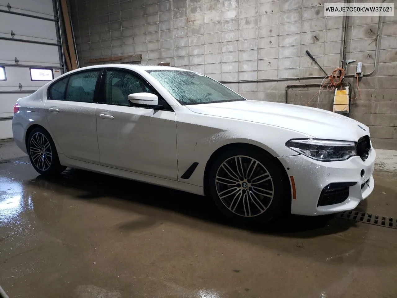 2019 BMW 540 Xi VIN: WBAJE7C50KWW37621 Lot: 76375734