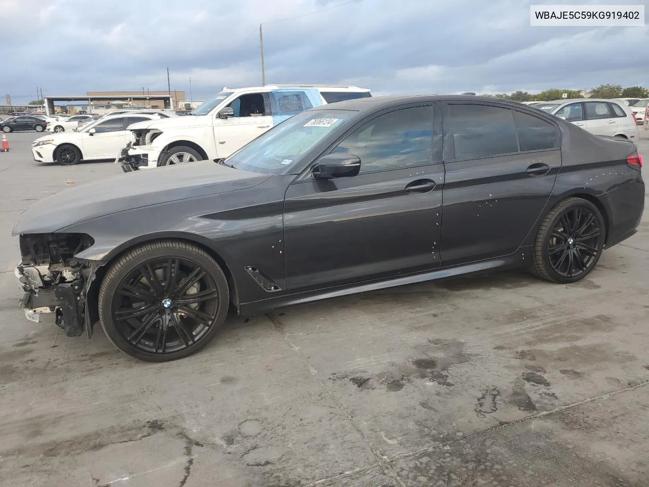 2019 BMW 540 I VIN: WBAJE5C59KG919402 Lot: 78366124