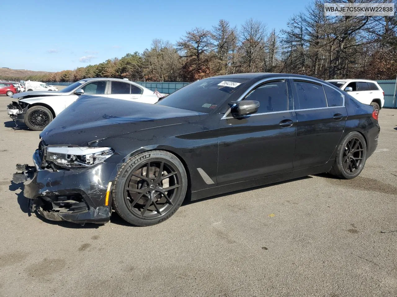 2019 BMW 540 Xi VIN: WBAJE7C55KWW22838 Lot: 78642354