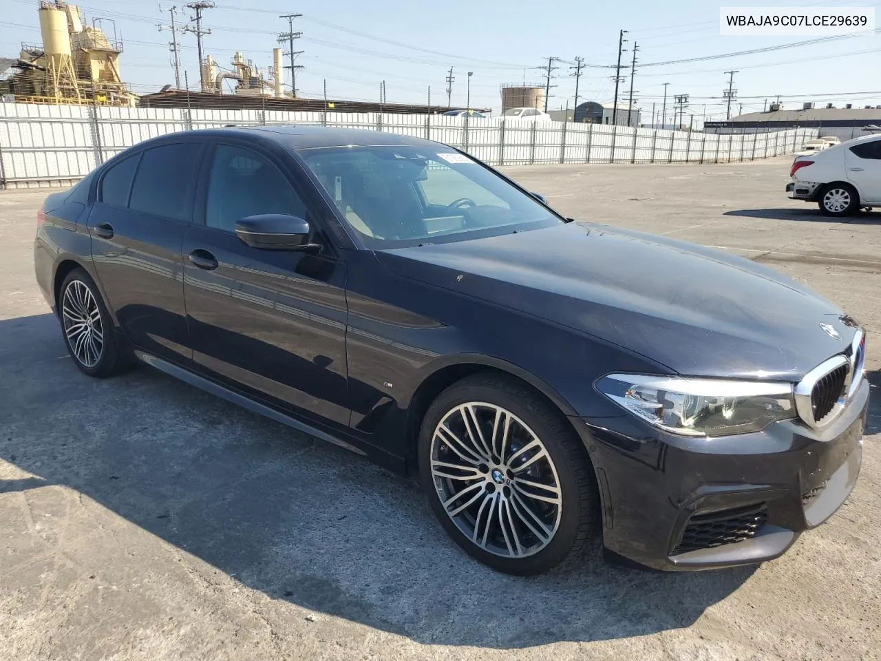 2020 BMW 530E VIN: WBAJA9C07LCE29639 Lot: 61060884