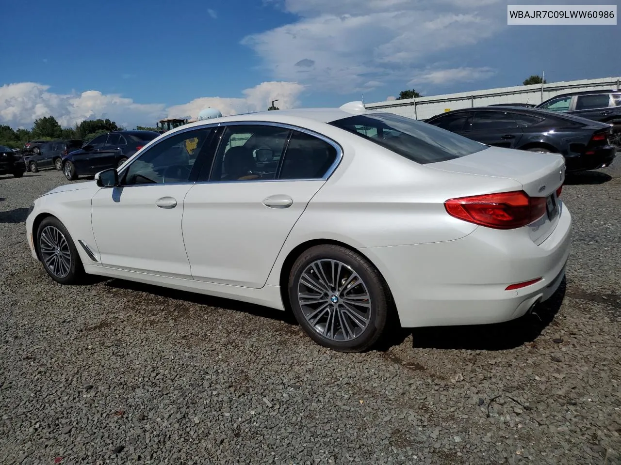 2020 BMW 530 Xi VIN: WBAJR7C09LWW60986 Lot: 67488144